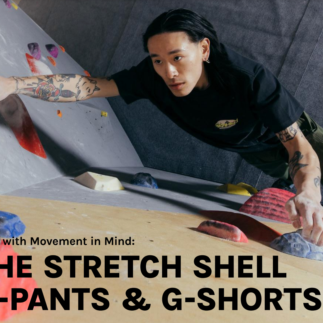 Built with Movement in Mind: the Stretch Shell G-Pants and G-Shorts