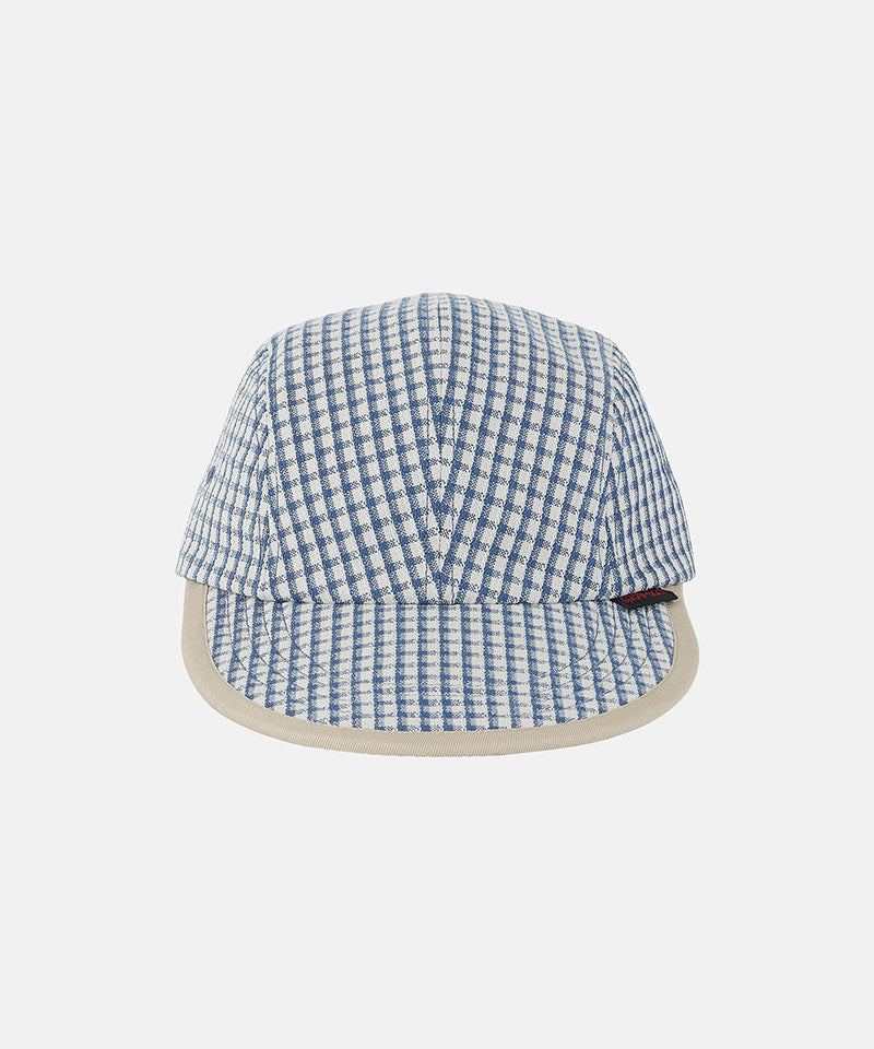 Gramicci Dobby Plaid Long Bill Cap Color: ROYAL CHECK