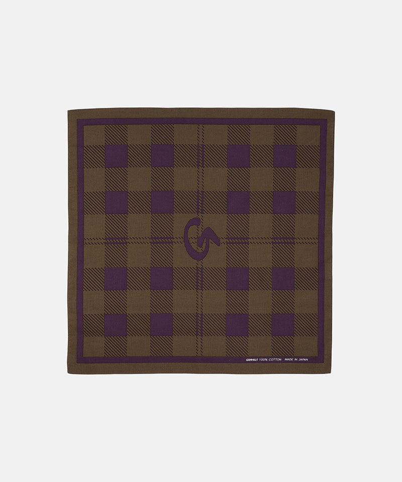Gramicci Plaid Bandana Color: PLUM PLAID