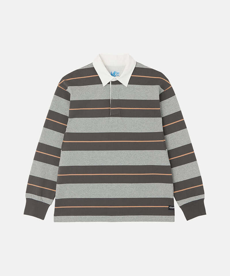 Gramicci Langdon Rugby Shirt Color: HUNTER GREY