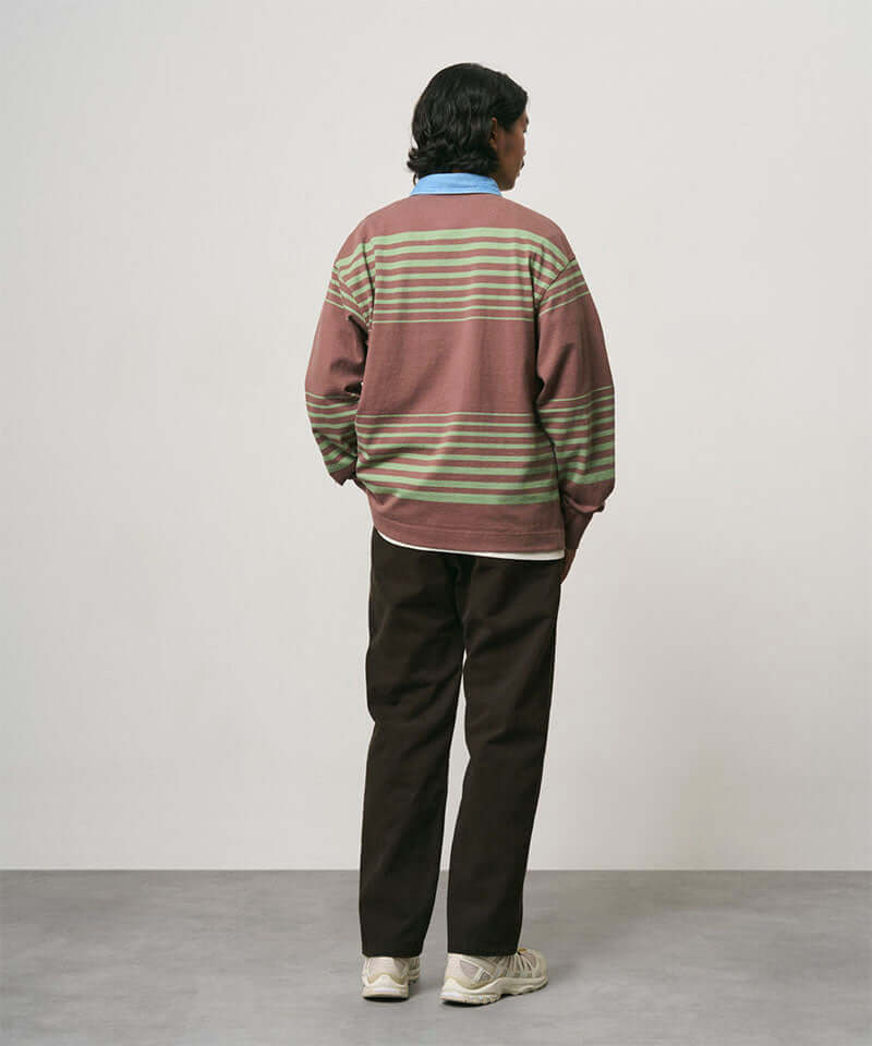 Gramicci Langdon Rugby Shirt Color: PEPPERCORN