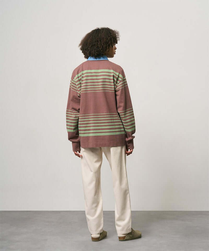 Gramicci Langdon Rugby Shirt Color: PEPPERCORN