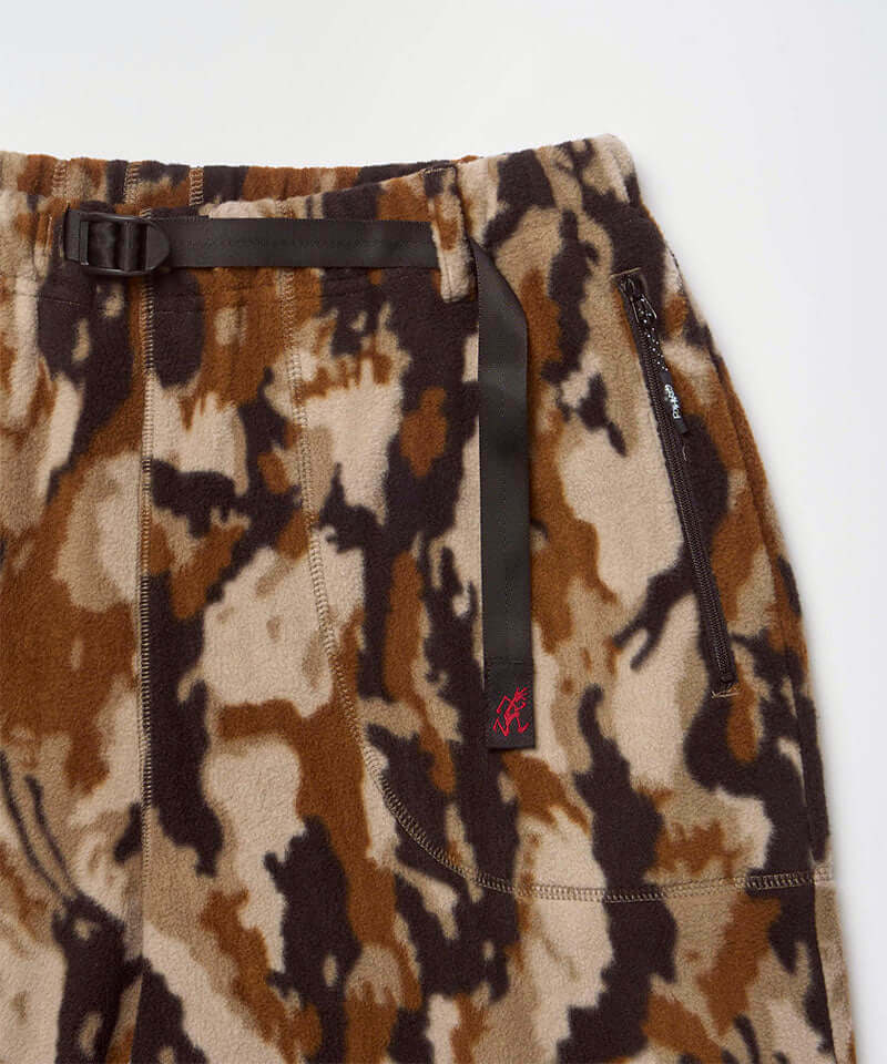 Gramicci Thermal Fleece Pant Color: BARK CAMO