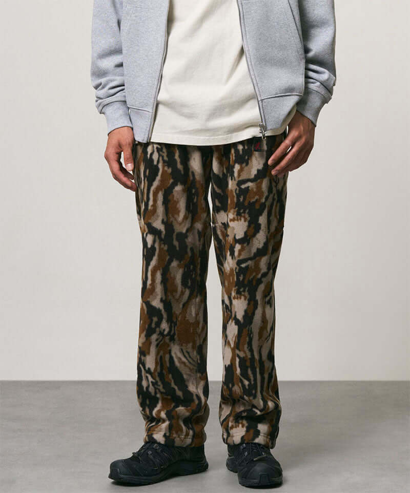 Gramicci Thermal Fleece Pant Color: BARK CAMO