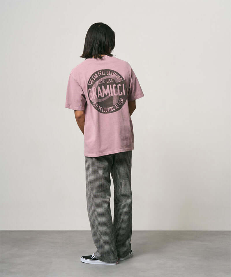 Gramicci Dobby Plaid Gramicci Pant Straight Fit Color: STONE