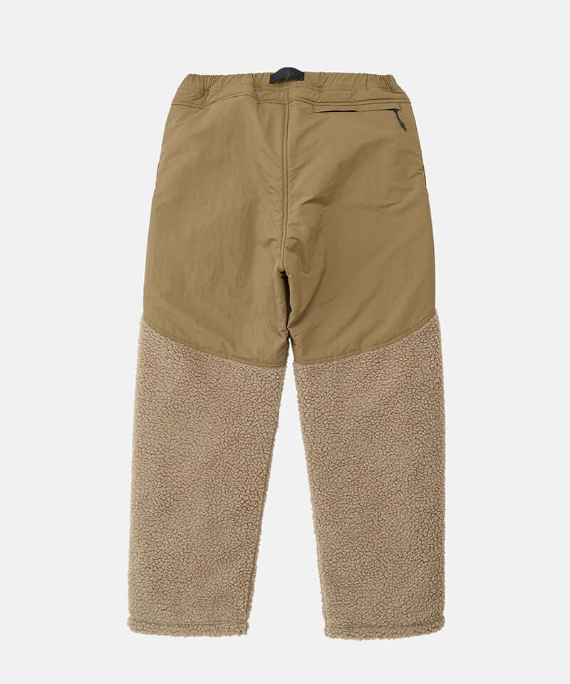 Gramicci Reversible Sherpa Pant Color: BEIGE