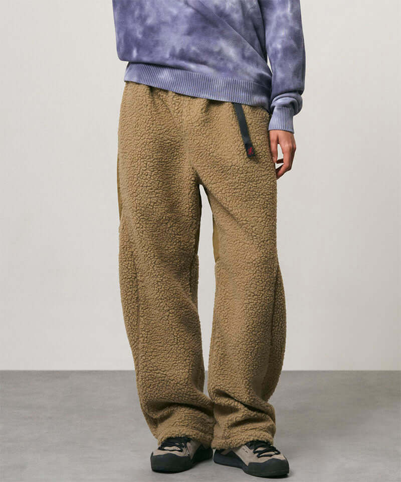 Gramicci Reversible Sherpa Pant Color: BEIGE