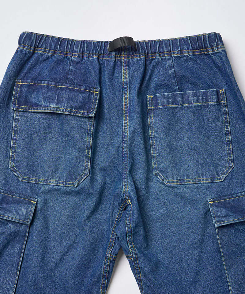 Gramicci Denim Cargo Pant Color: STONE DENIM
