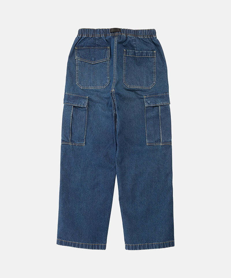 Gramicci Denim Cargo Pant Color: STONE DENIM