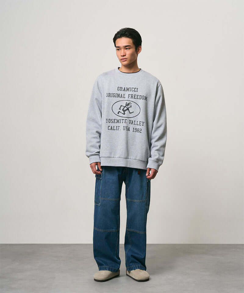 Gramicci Denim Cargo Pant Color: STONE DENIM