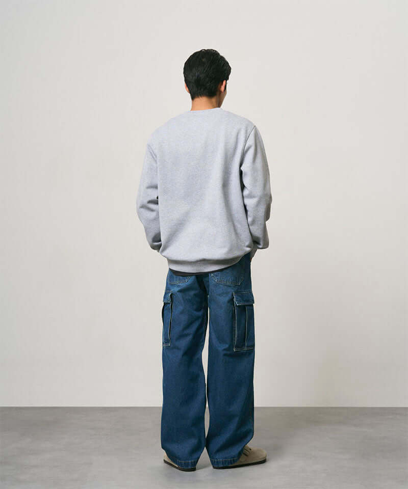 Gramicci Denim Cargo Pant Color: STONE DENIM