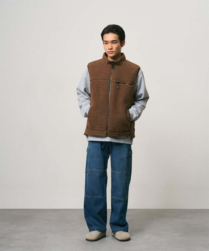 Gramicci Denim Cargo Pant Color: STONE DENIM