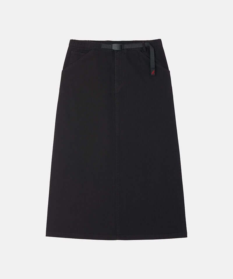 Black Gramicci 5-Pocket Skirt against a light-tone background.