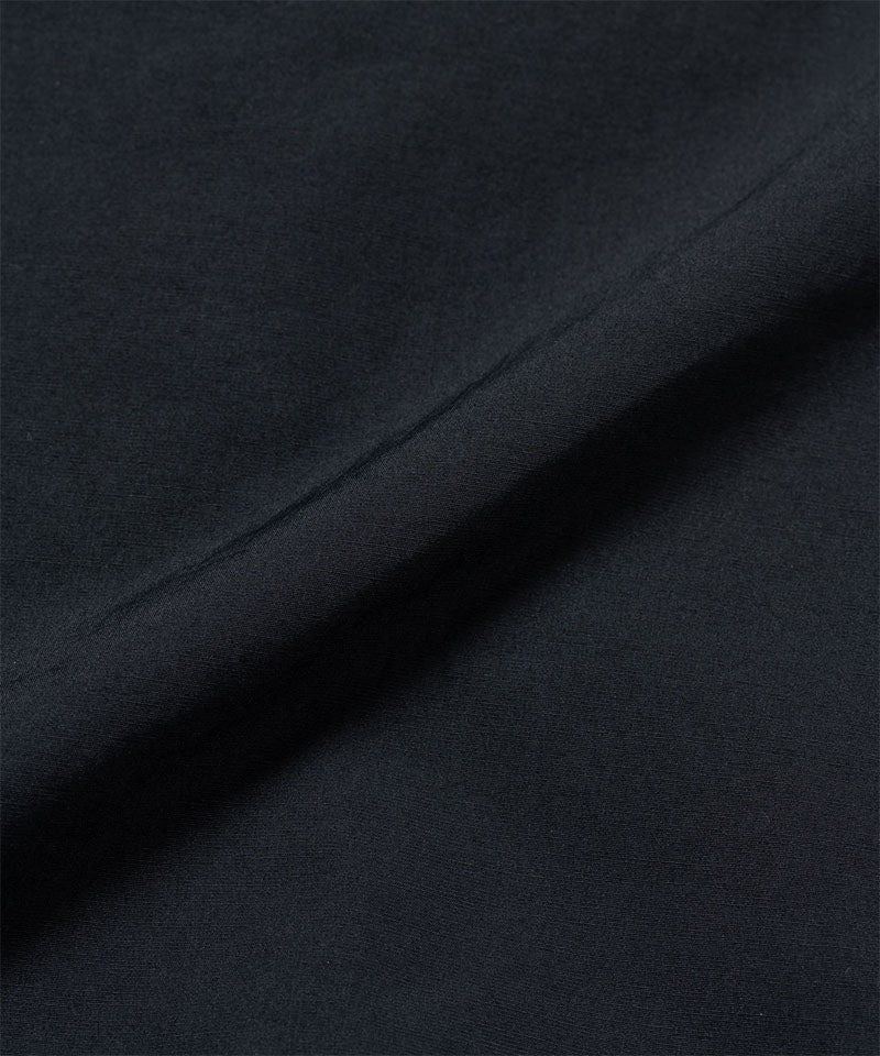 Gramicci black colored Guide Skort fabric swatch.