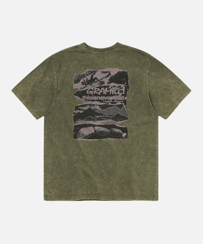 Gramicci Gramicci & thisisneverthat Original Freedom Tee Color: DARK OLIVE