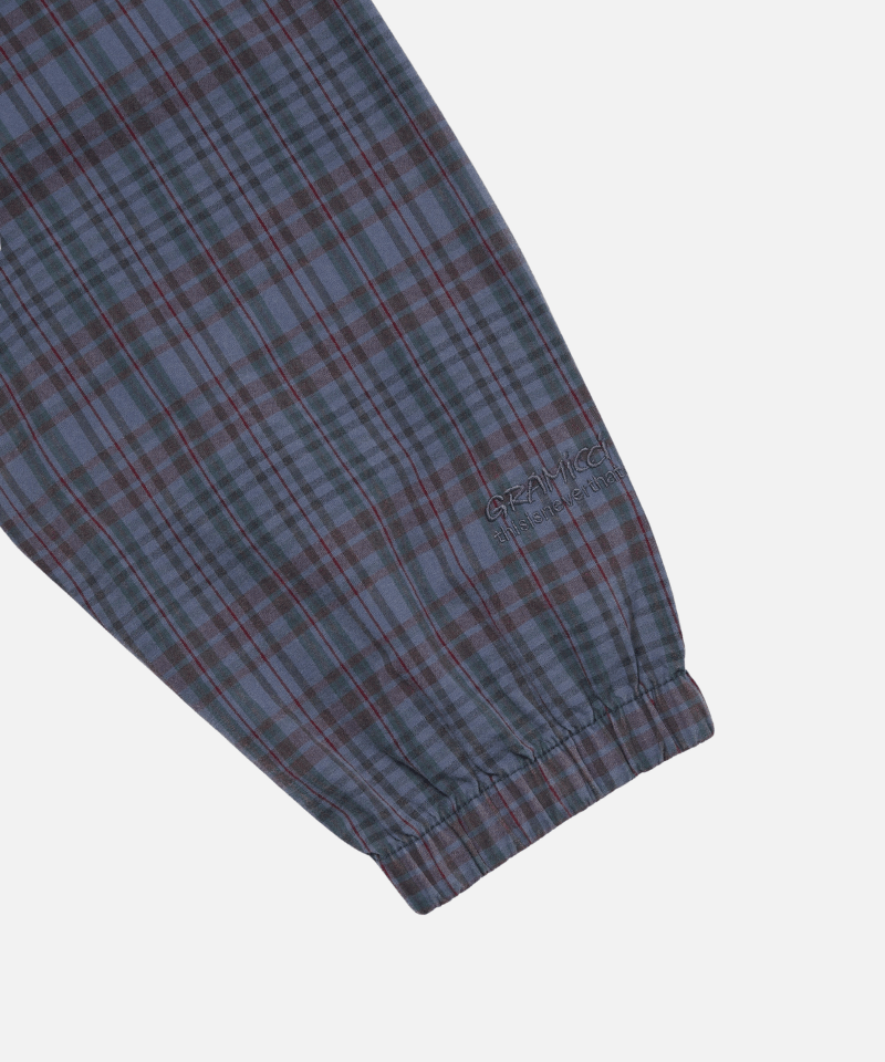 Gramicci Gramicci & thisisneverthat Washed Wind Jacket Color: NAVY PLAID