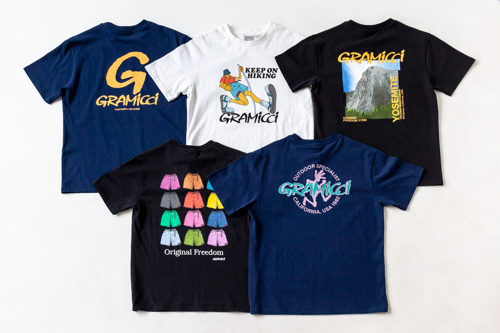 Gramicci Spring Collection Graphic Tees