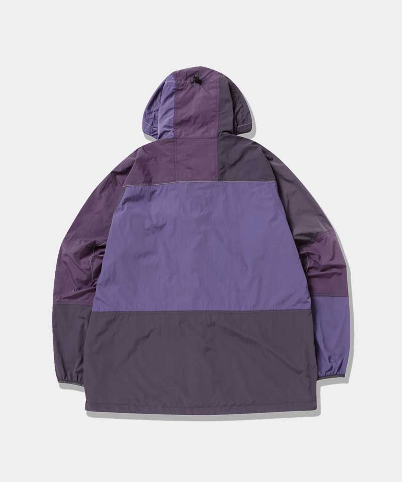 Gramicci x and wander Patchwork Wind Hoodie