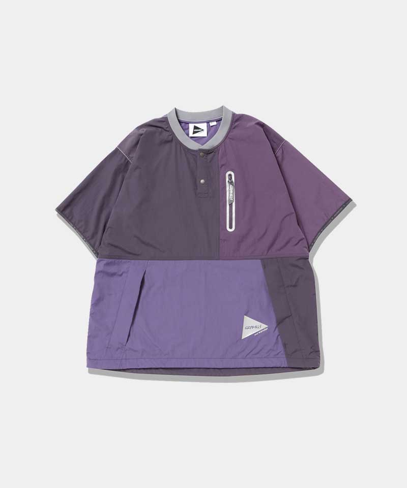 Gramicci x and wander Patchwork Wind Tee
