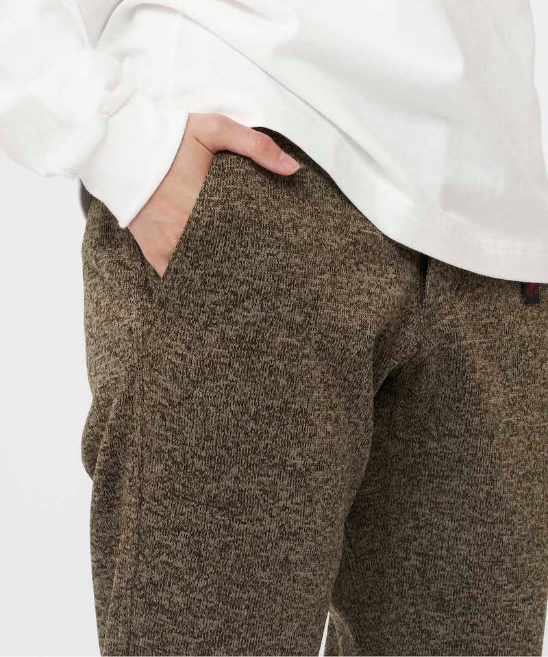 Bonding Knit Fleece Narrow Rib Pant – Gramicci