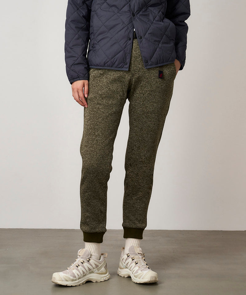 グラミチ × NANO UNIVERSE BONDING KNIT FLEECE Bonding Knit Fleece Narrow Rib Pant – Gramicci