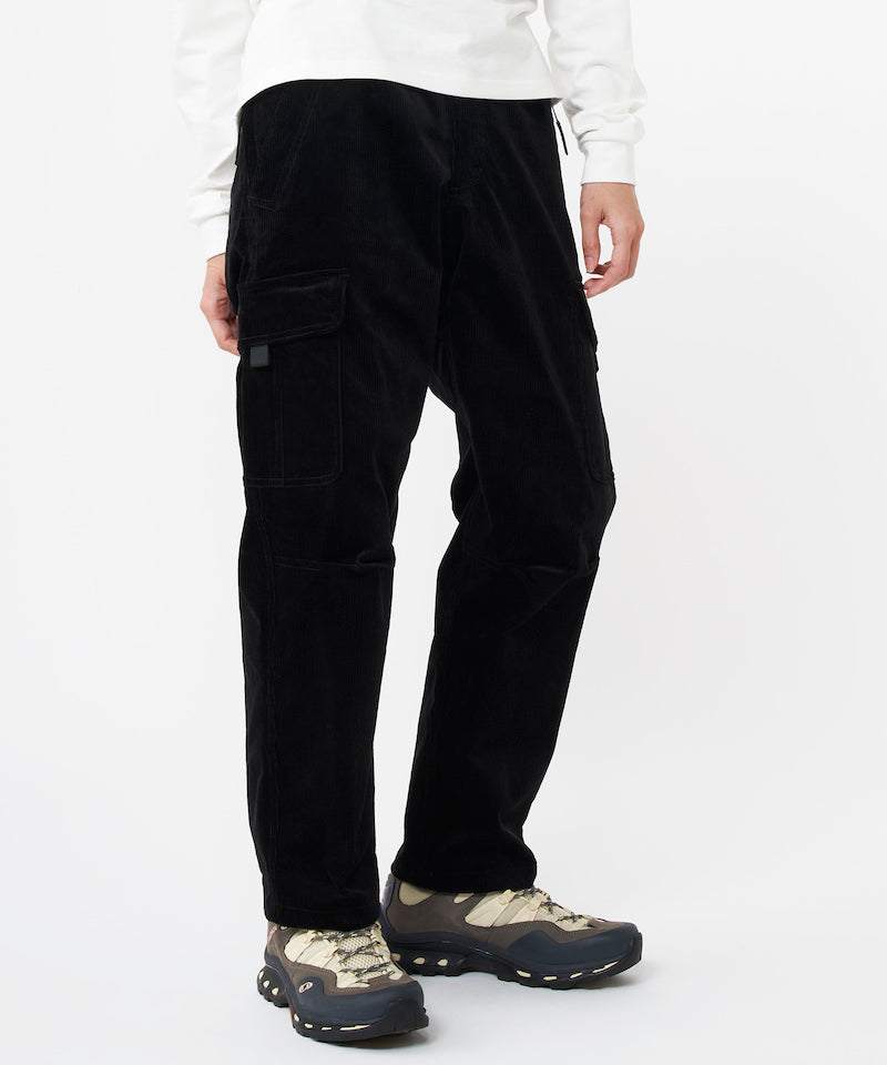 Womens - Organic Cotton Baggy Cargo Pants in Eclipse Navy