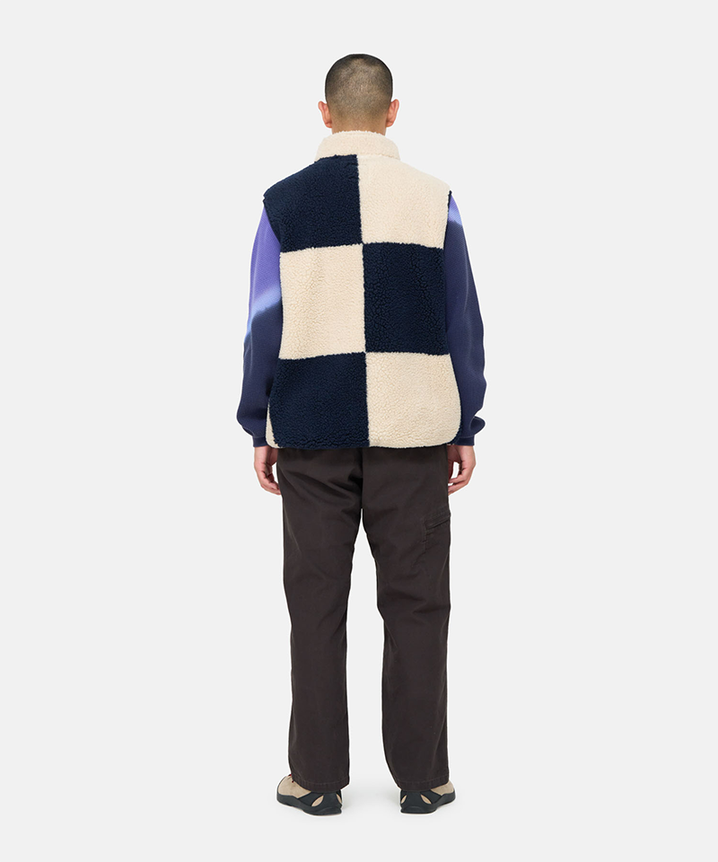 Checkered Sherpa Vest – Gramicci Checkered Sherpa Vest – Gramicci