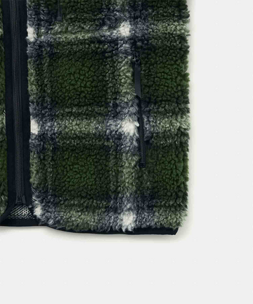 Shadow Plaid Sherpa Jacket – Gramicci