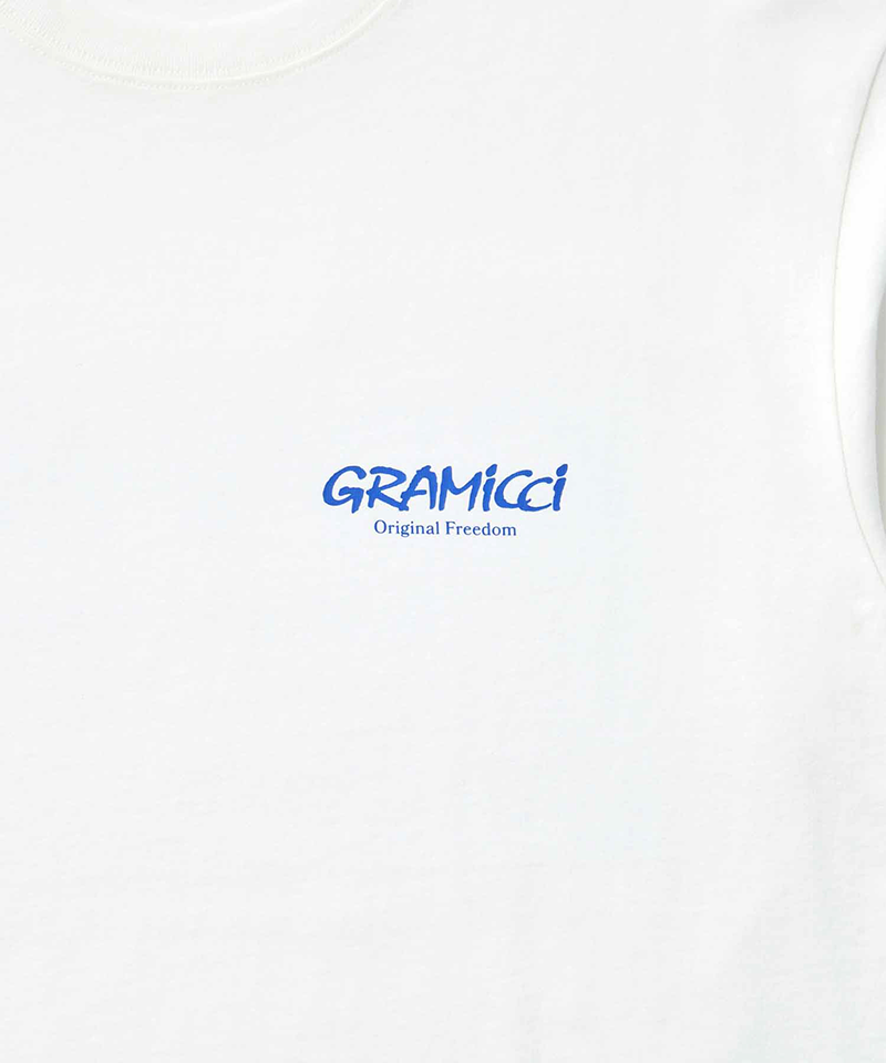 【関税込み】Gramicci ホワイト Original Freedom Tシャツ Gramicci-G4FU-