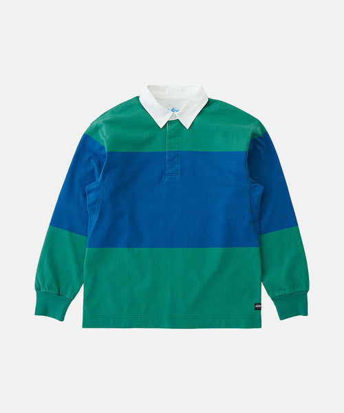 トップス 25ss 2XL Gramicci LANGDON RUGBY SHIRT Gramicci - Langdon Rugby Shirt Blue – FLAVOUR '99