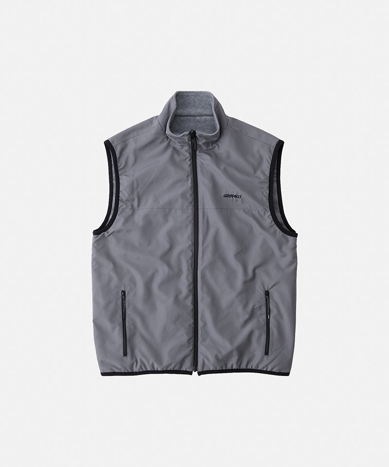 24AW GRAMICCI REVERSIBLE FLEECE VEST L ス Thermal Fleece Reversible Vest – Gramicci