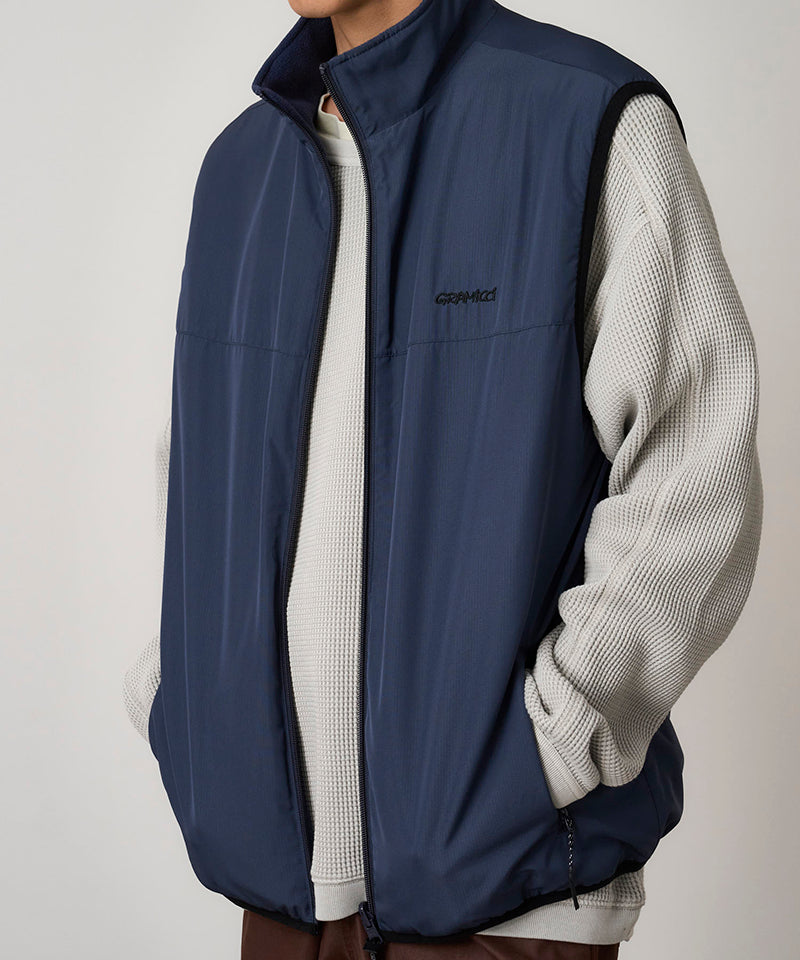 トップス GRAMICCI THERMAL FLEECE REVERSIBLE VEST Thermal Fleece Reversible Vest – Gramicci