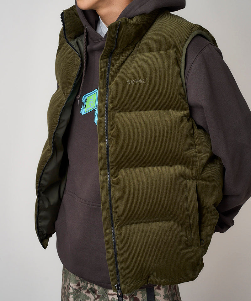 ジャケット・アウター 24AW sacai Corduroy Puffer Vest Corduroy Puffer Insulation Vest – Gramicci