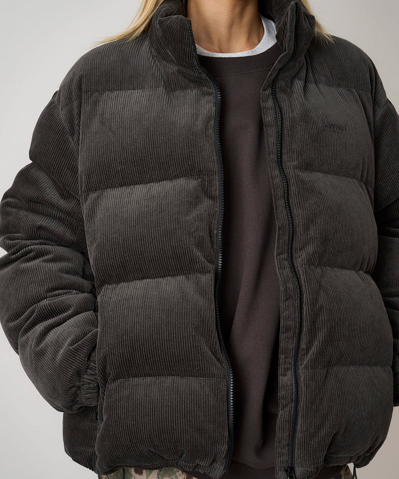 【eaphi】CORDUROY PUFFY JACKET CORDUROY PUFFY JACKET / ivory , beige / short , 2 2024AW