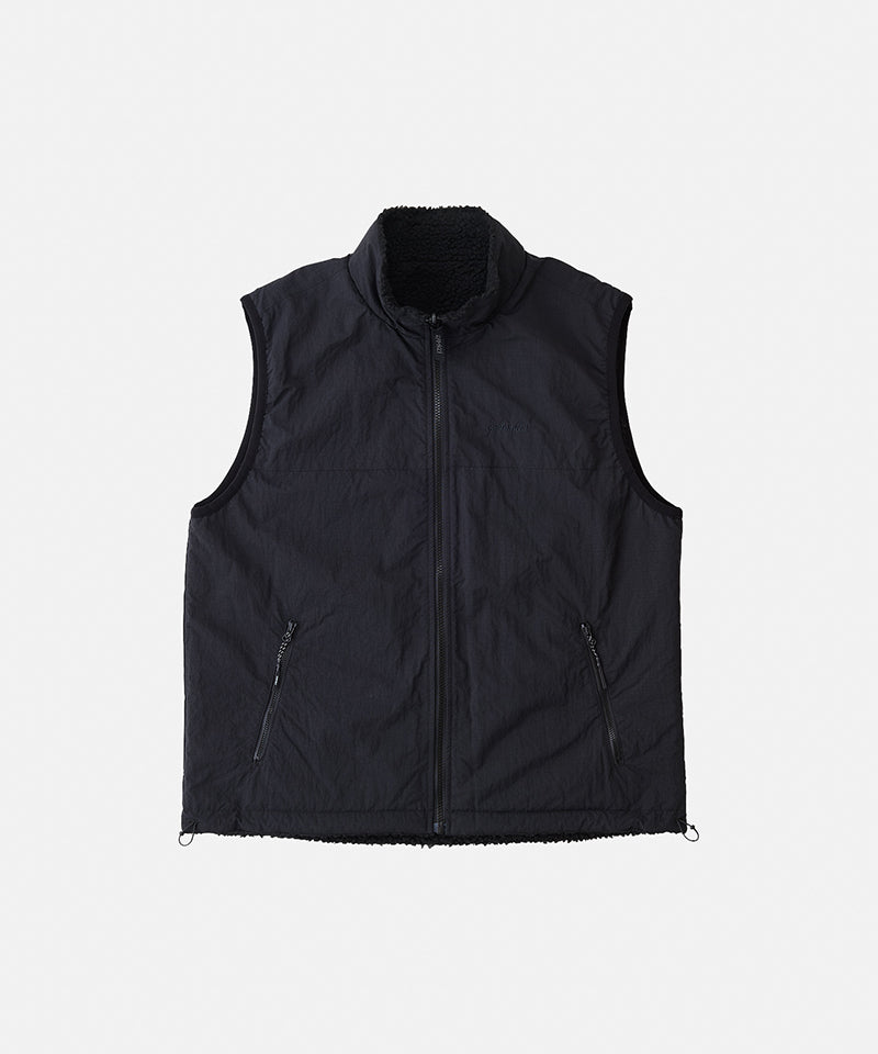 トップス GRAMICCI reversible fleece nylon vest Gramicci Reversible Fleece Vest
