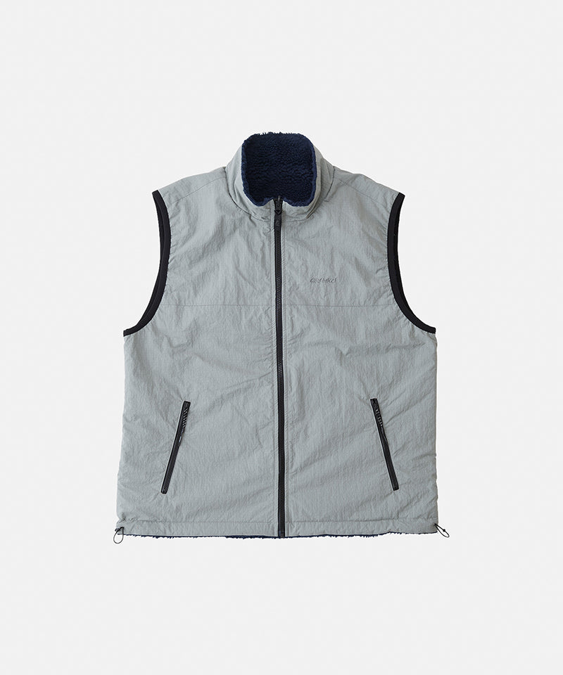 24AW GRAMICCI REVERSIBLE FLEECE VEST L ス Gramicci Reversible Fleece Vest