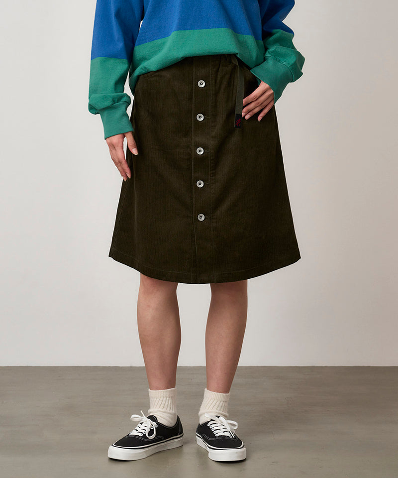 Buttoned Down Midi Skirt – Gramicci