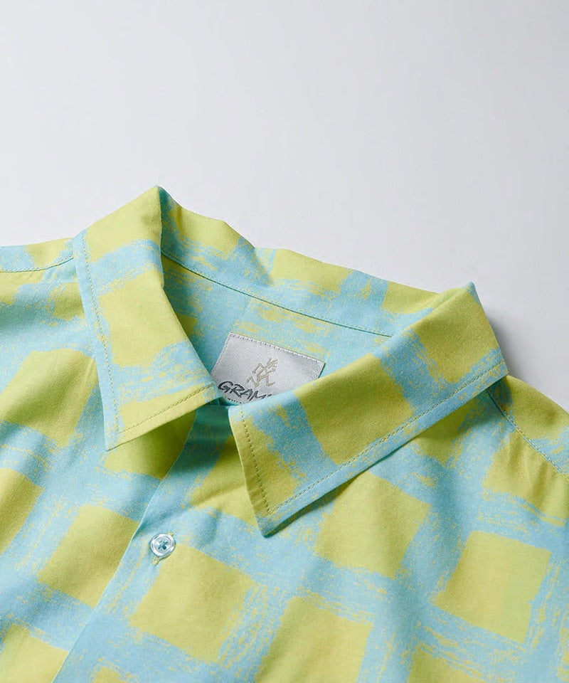 美品GRAMICCIグラミチCHECKERD RAYON SHIRT Checkered Rayon Shirt – Gramicci