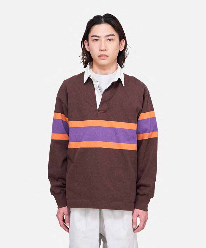 トップス 25ss XL Gramicci LANGDON RUGBY SHIRT Langdon Rugby Shirt – Gramicci