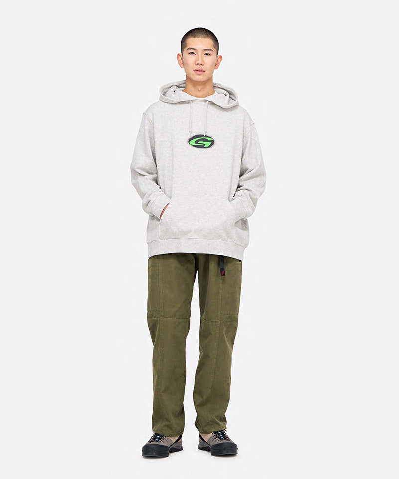トップス igusa Patch Sweatshirt(GLAY) John Galt Heather Grey New York Hoodie | Pacsun