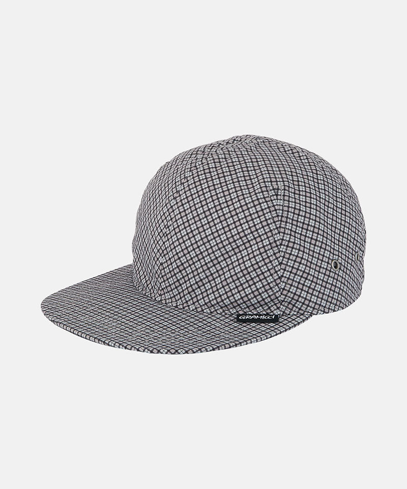 Gramicci Mini Check Nylon Cap Color: SEAL CHECK