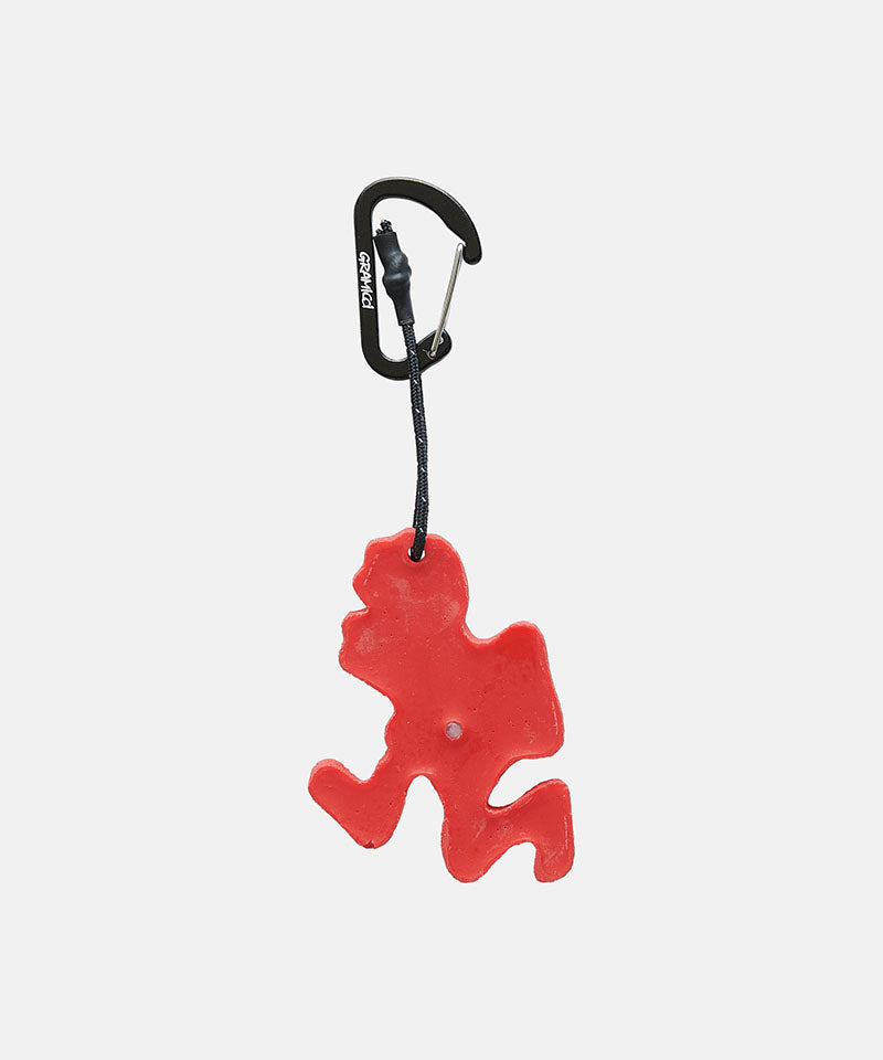 Gramicci Running Man Climbing Key Chain Color: GRAMICCI RED
