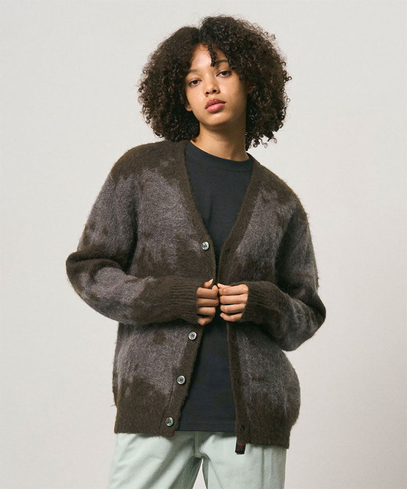 Mohair Splatter Cardigan – Gramicci