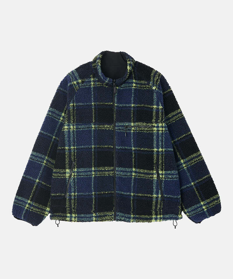 Reversible Sherpa Plaid Jacket – Gramicci