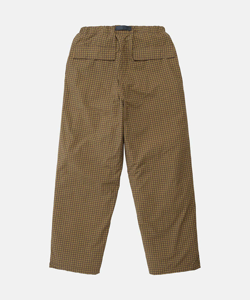 パンツ Ribbon check mini pants AM1623 Mini Check Nylon Pant – Gramicci