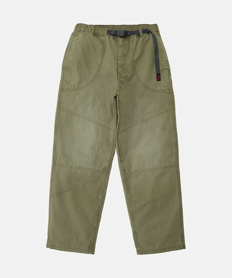 Gramicci Hemp Canvas Double Knee Pant Color: BURNT OLIVE PIGMENT
