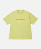 Gramicci sweet pea colored Starburst Tee with a graphic against a light-tone background.