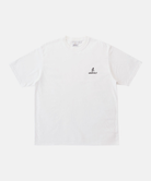 Gramicci white One Point Logo Tee with a graphic against a light-tone background.