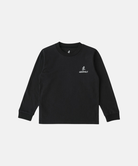 Gramicci black One Point Logo Long Sleeve Tee with a graphic against a light-tone background.