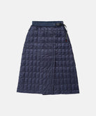 Indigo Gramicci G-Zero Primaloft Skirt against a light-tone background.